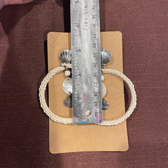 Shell Statement Earrings - Picture 4 of 6